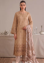 Jeem by  Amna  Khadija | Stitched Chikankari Lawn Collection - 2026 (D-01)