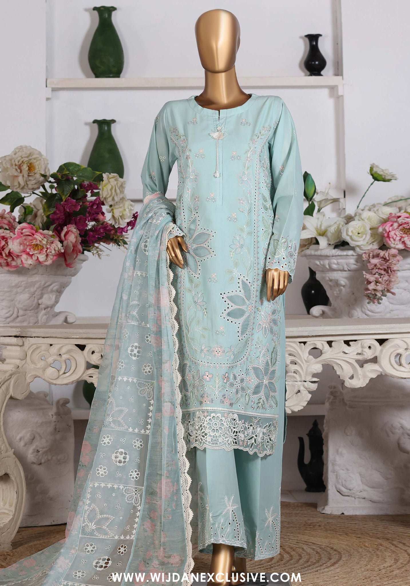 Muse  by HZ Textile | Stitched Embroidered 3pc Collection - 2026 (CSE-3P-212)