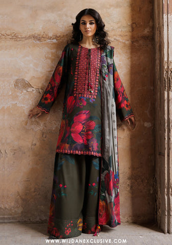 Combination by Charizma | Unstitched Embroidered Linen Vol-II Winter - 2025 CCW6-18