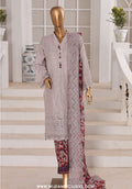 Aifa Dynasty Chikankari Unstitched Luxury Lawn Collection - 2026 (D-01)