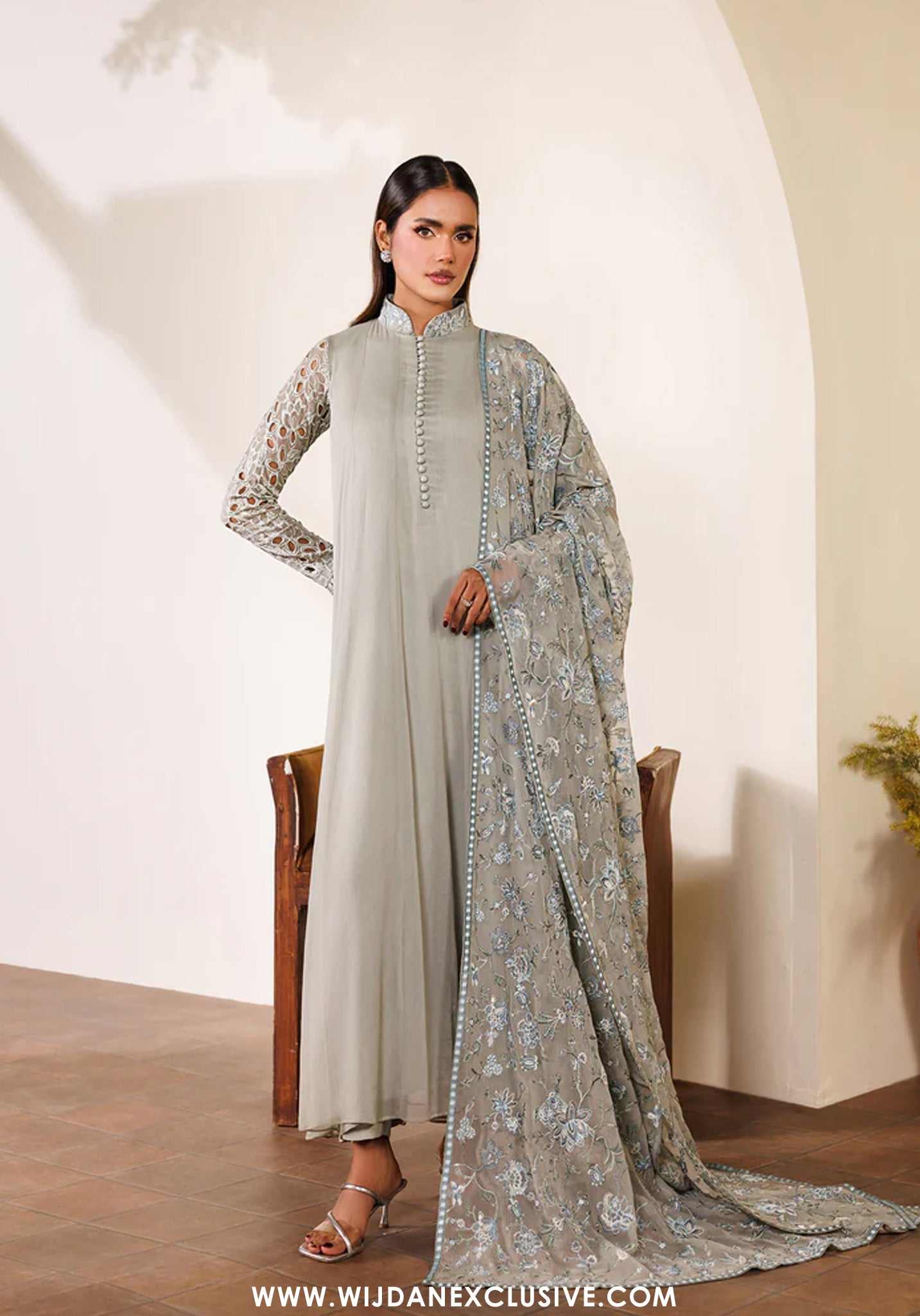 Zarif Stitched Eid Chiffon Collection - 2026 (ZRF-EMC 19)