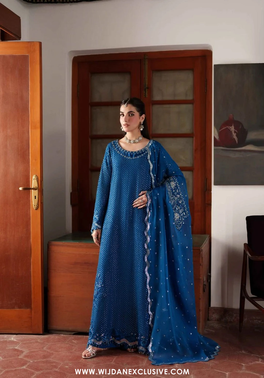 Shagun by Neeshay | Unstitched Embroidered Rawsilk Collection - 2026 (Mahjabeen)