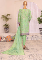 HZ Satranga Embroidered Collection Vol-02 D-01
