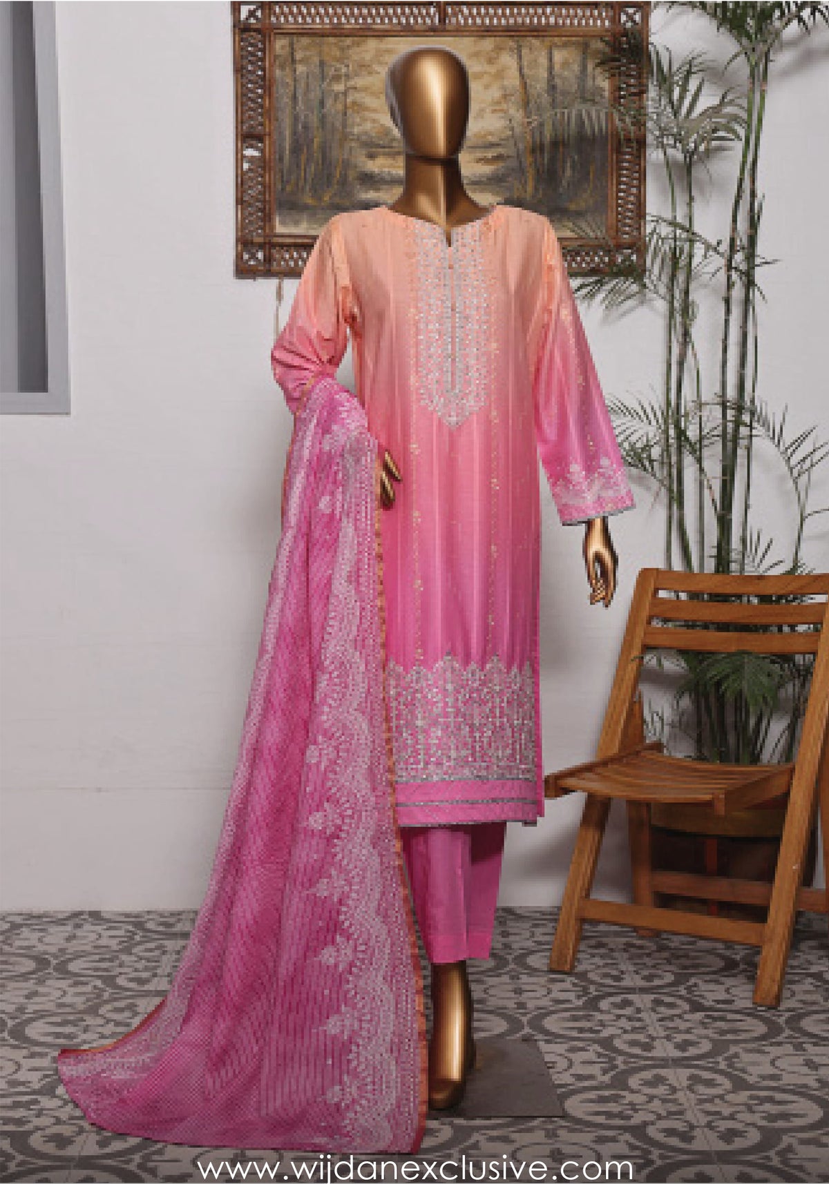 HZ Festive Jacquard Embroidered Collection'25 D-01