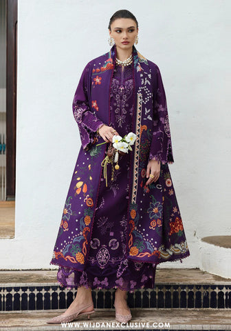 Qline Unstitched Linen Collection - 2025 KL-15 IRIS
