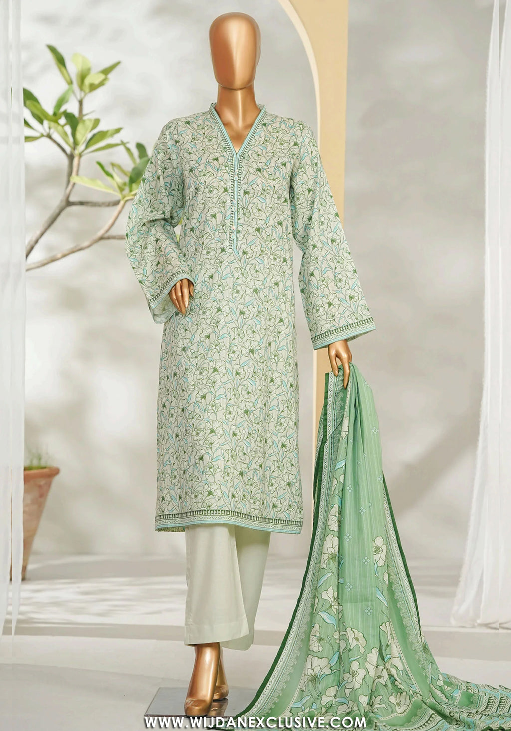 Bin Saeed Stitched Exclusive Printed Lawn Vol-III Collection - 2026 BS26PL-01