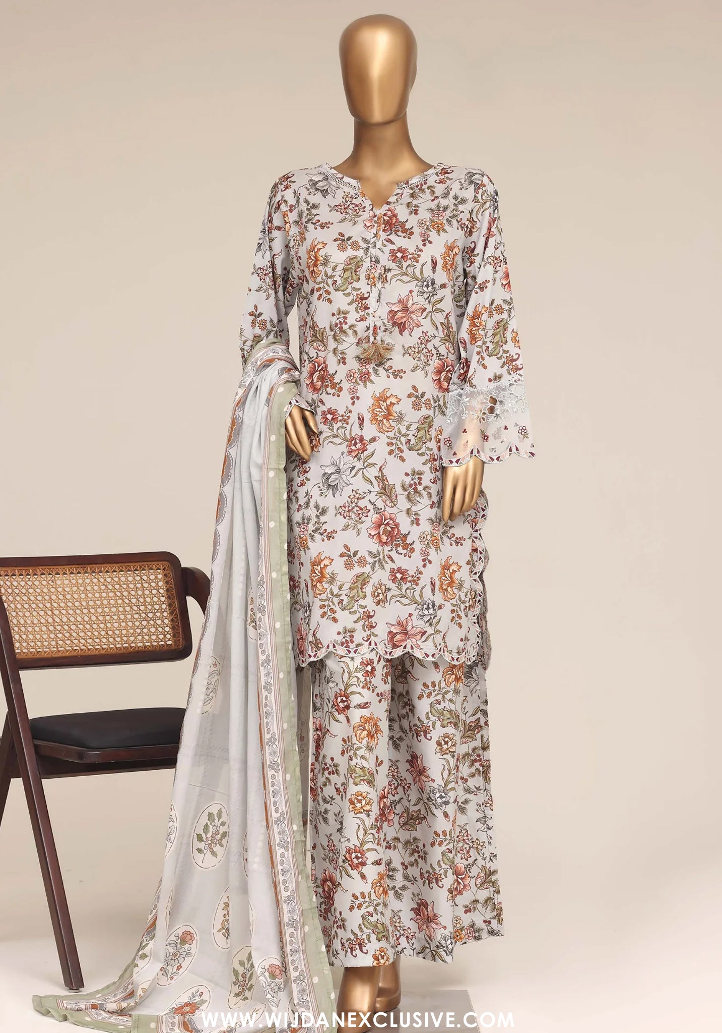 Malika by Sadabahar | Stitched Embroidered Festive Vol-04 Collection - 2026 (D-01)