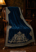 Mehfil-e-Noor Velvet Embroidered Women's Shawl Collection - 2026 (D-01)