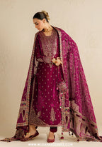 Chandni by Jazmin | Unstitched Embroidered Velvet Formal Collection - 2026 (D-12)