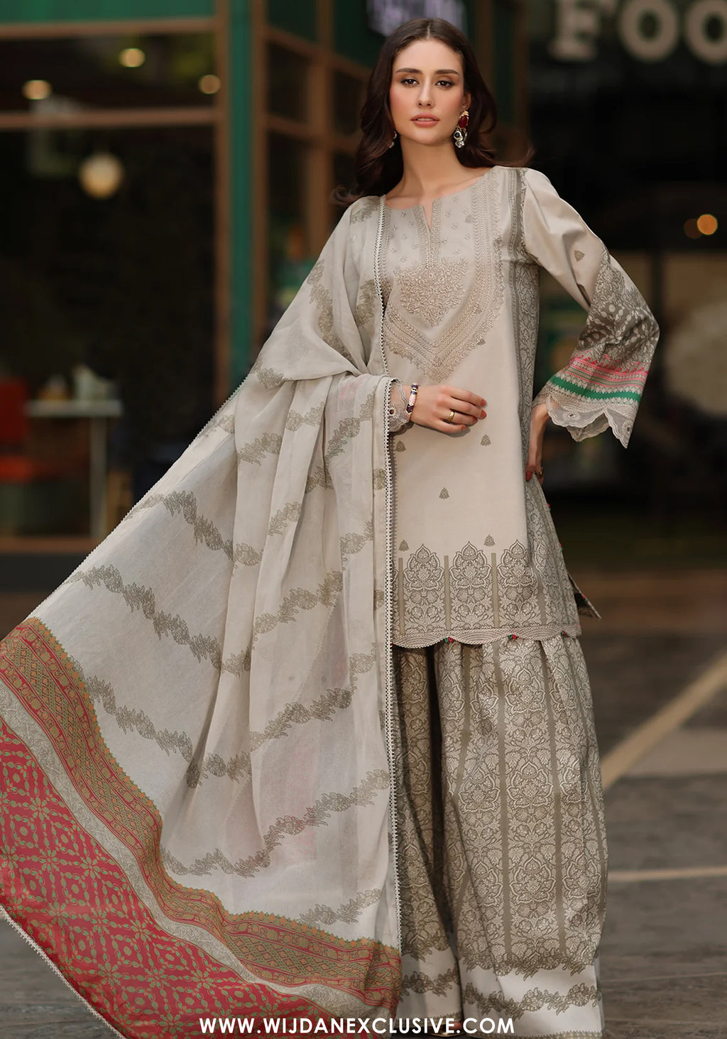 Infinity by Charizma | Unstitched Embroidered Lawn Collection - 2026 (IN6-01)