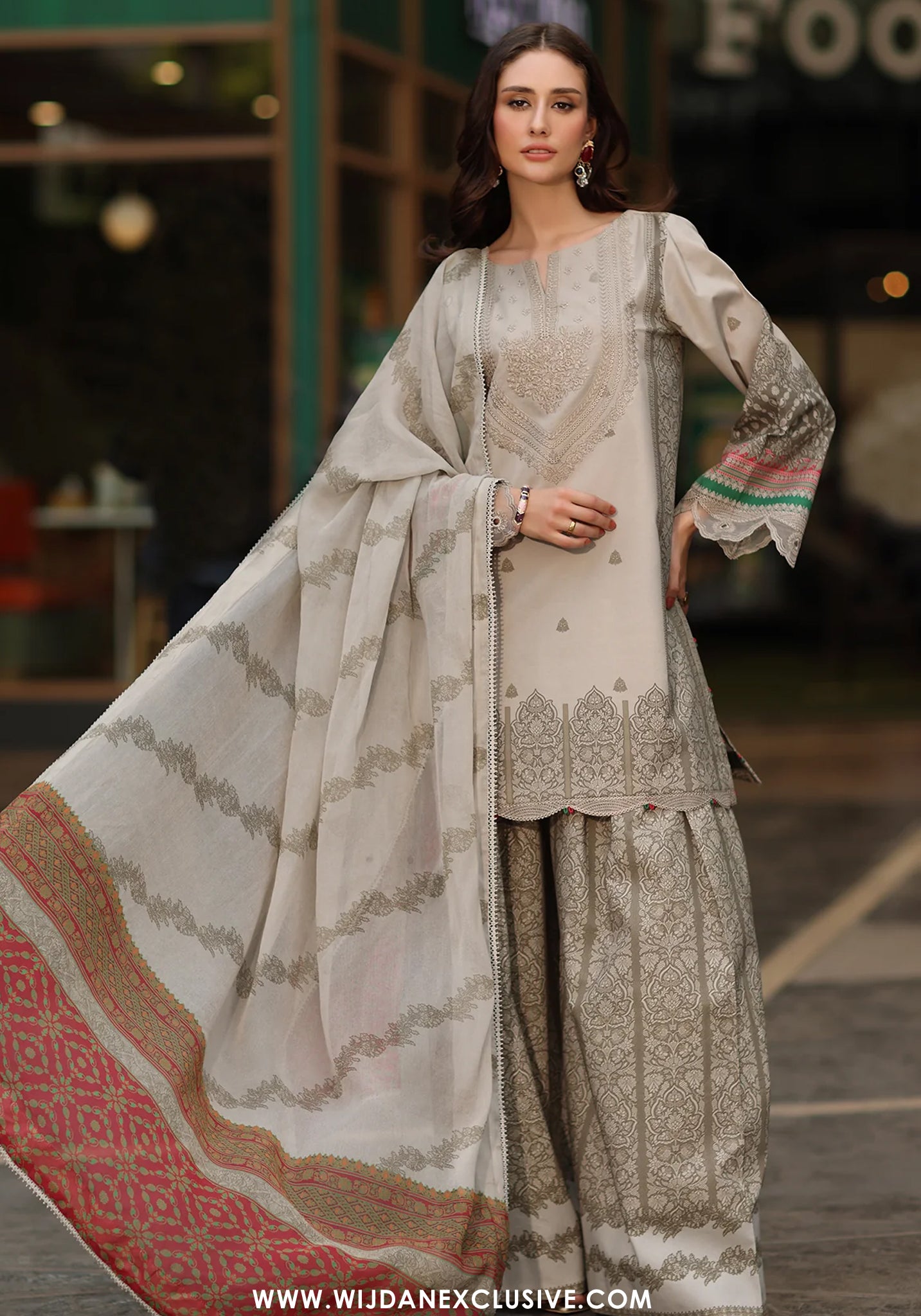 Infinity by Charizma | Unstitched Embroidered Lawn Collection - 2026 (IN6-01)