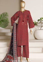 Sadabahar Stitched Printed Lawn Vol-09 Collection – 2026 (D-01)
