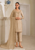 La'Royale by Wijdan | Stitched Print Formal Raw Silk Collection - 2026 (D-01)