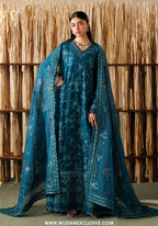 Baroque Unstitched Embroidered Eid Lawn Collection - 2026 (D-04)