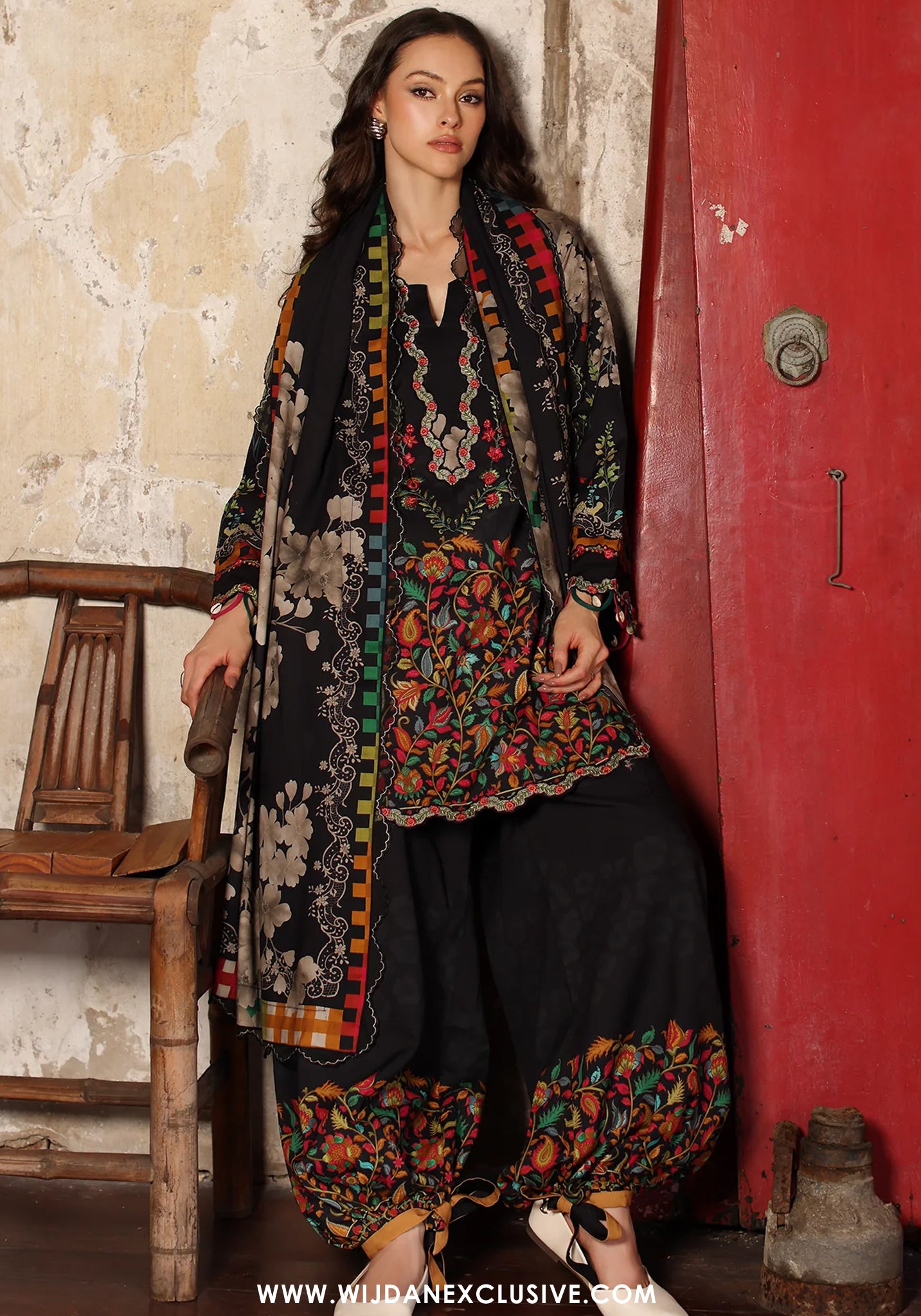 Combination by Charizma | Unstitched Embroidered Linen Collection - 2026 (CCW7-01)