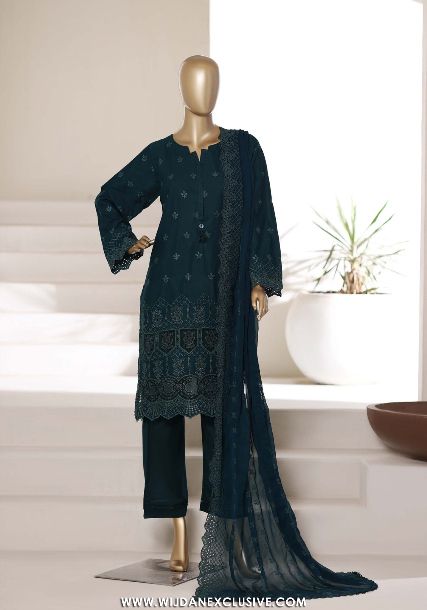 Sadabahar Stitched Chikankari Laser Lawn Vol-I Collection - 2026 SB26SCL-01