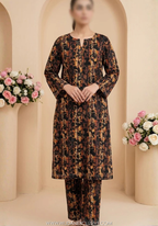 Travel Time by Amna Khadija | 2pc Stitched Printed Lawn Collection - 2026 (D-01)