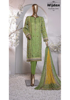 HZ Premium Embroidered Cotton Lawn Collection'24 D-01