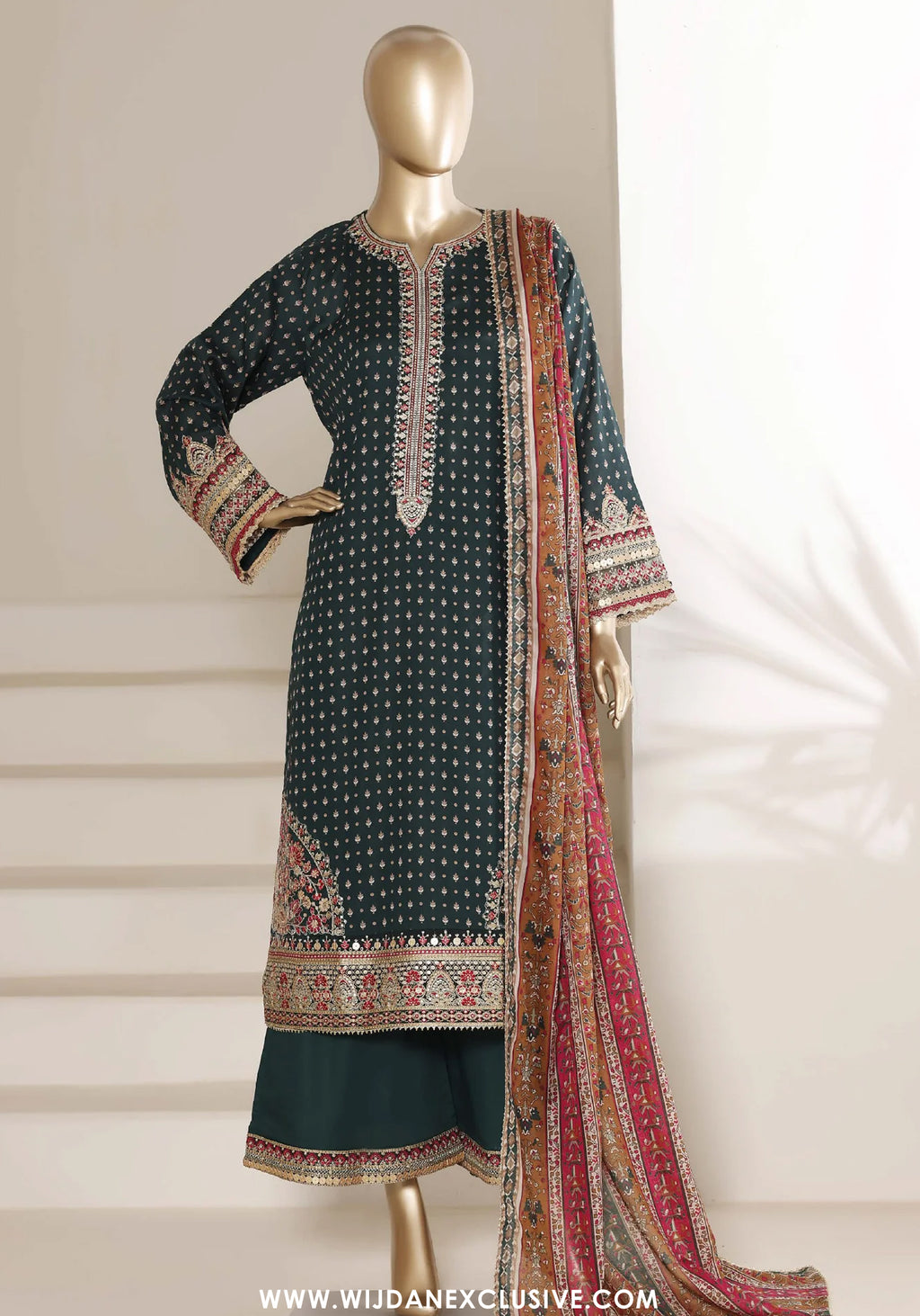 Regal by Sadabahar | Stitched Embroidered Festive Vol-01 Collection - 2026 (D-01)