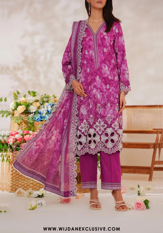 VS Zynah Unstitched Premium Chikankari Collection - 2025 D-687