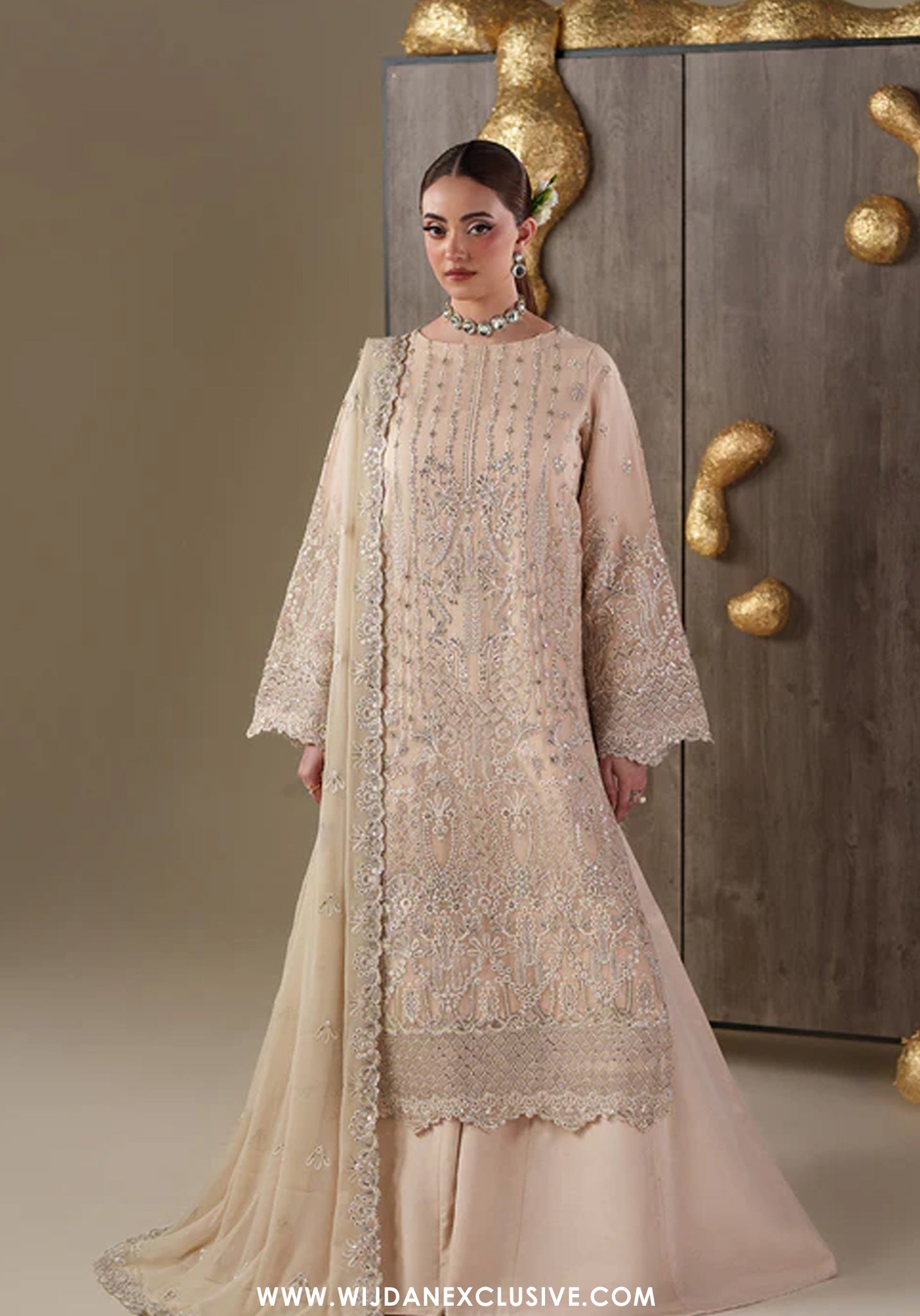 Nouvelle by Emaan Adeel | Unstitched Formal Luxury Chiffon Collection - 2026 (CAMALLIE)
