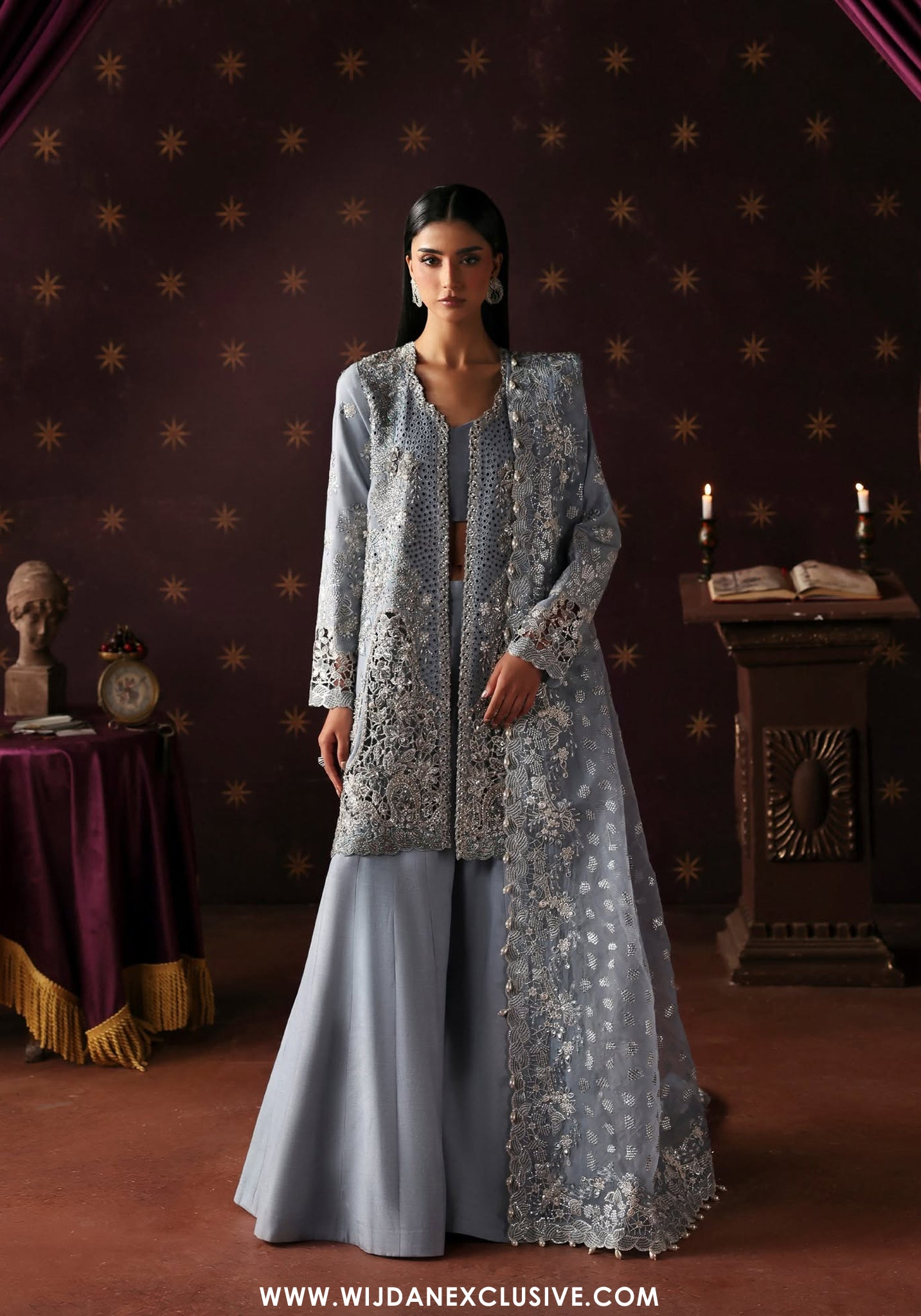La Fuchsia by Afrozeh | Unstitched  Embroidered Festive Formal Collection - 2026 (MAGICIAN)