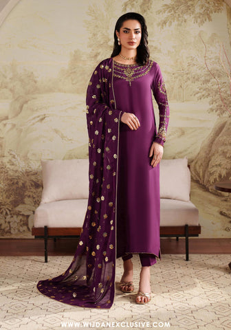 Zarif Saheera Unstitched Hand Embellished Edit - 2025 ZRF-01 Umairah