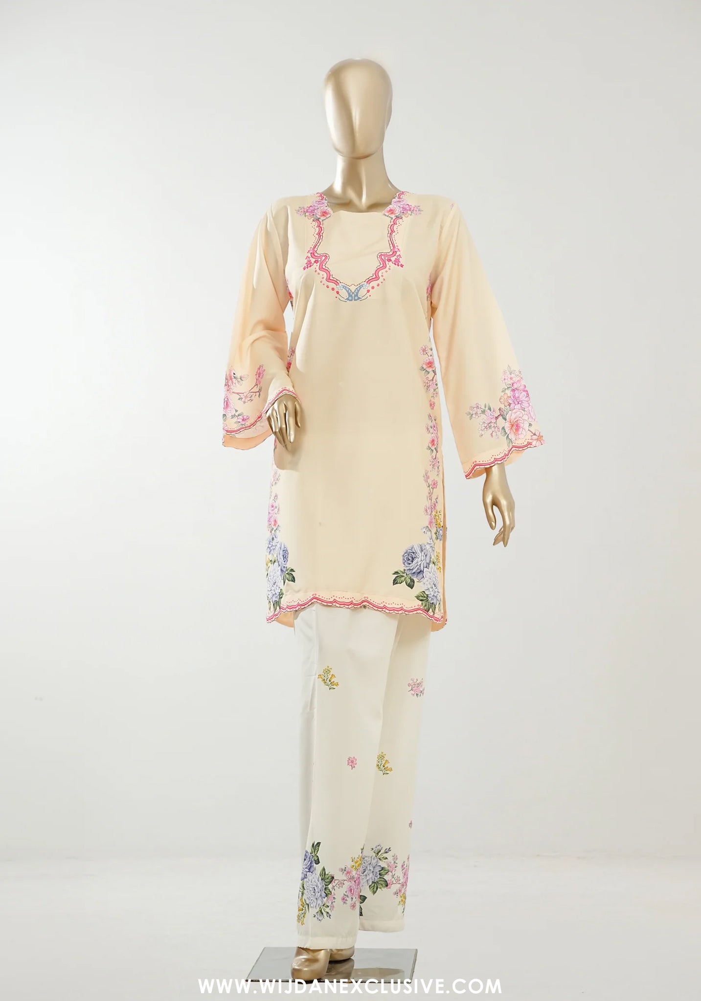 Youth Pulse by Amna Khadija | Stitched 2pc Co-Ords Printed Lawn Collection - 2026 (D-01)