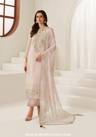 Alizeh Reena Handmade Unstitched Luxury Chiffon Collection - 2025 (ZYLA)