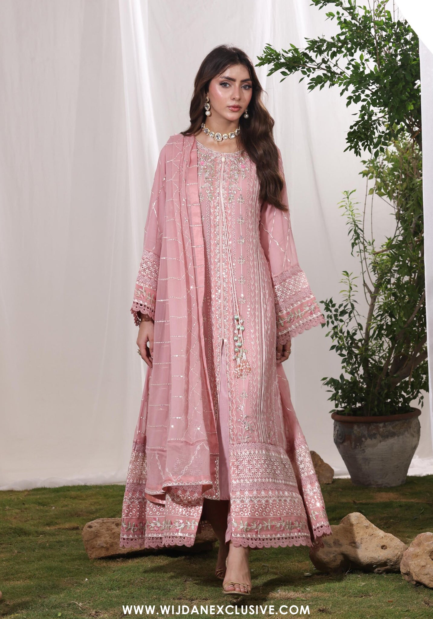 Mehrab by Guzel | Stitched Luxury Chiffon Embroidered Collection - 2026 (ZENEL)