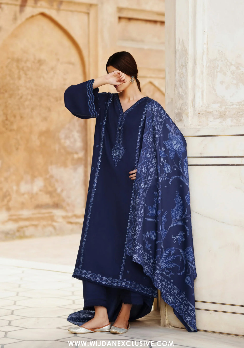 Moksha by Casual Lite | Stitched Embroidered Premium Silk Collection'26 (D-01)