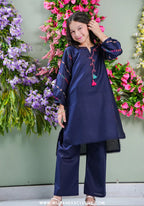Aloo Meeru Hammi by Amna Khadia | Stitched Kids 2pc Cotton Eid Collection - 2026 (D-06)