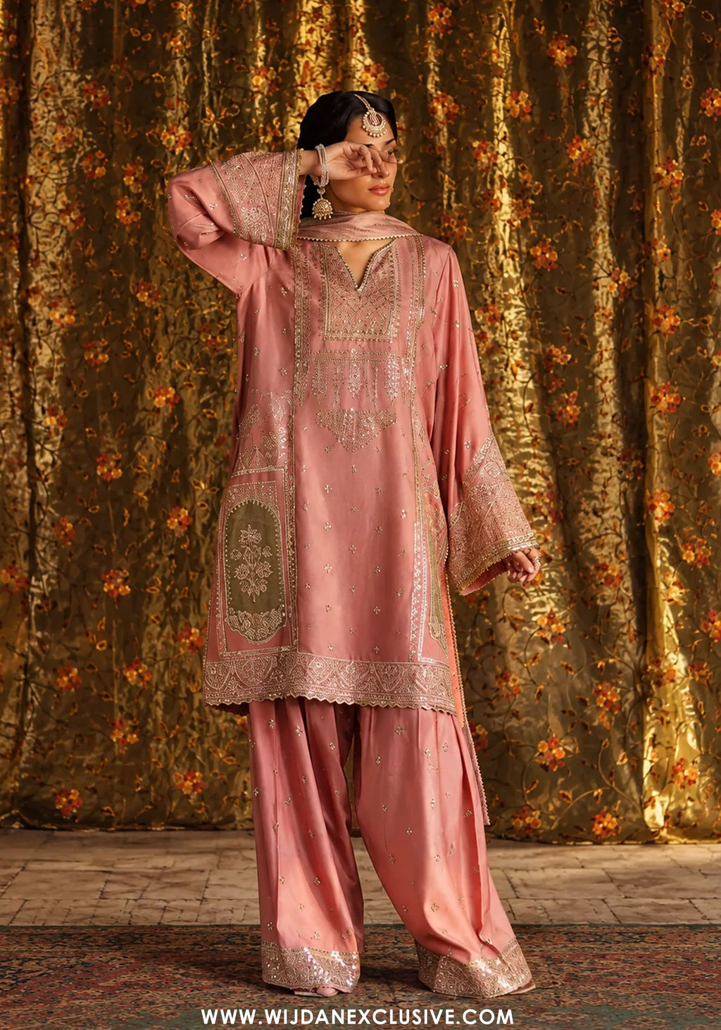 Rekha by Casual Lite | Stitched Embroidered Silk Viscose Collection'26 (D-01)