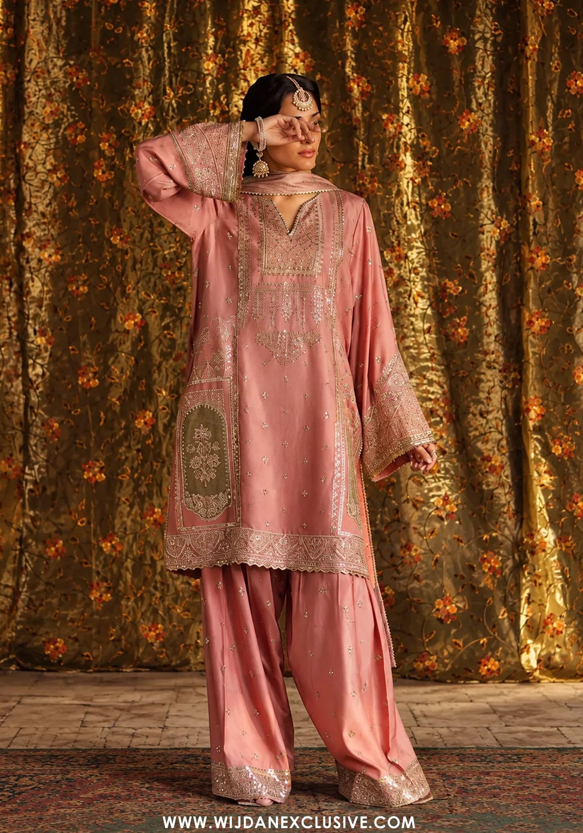 Rekha by Casual Lite | Stitched Embroidered Silk Viscose Collection'26 (D-01)