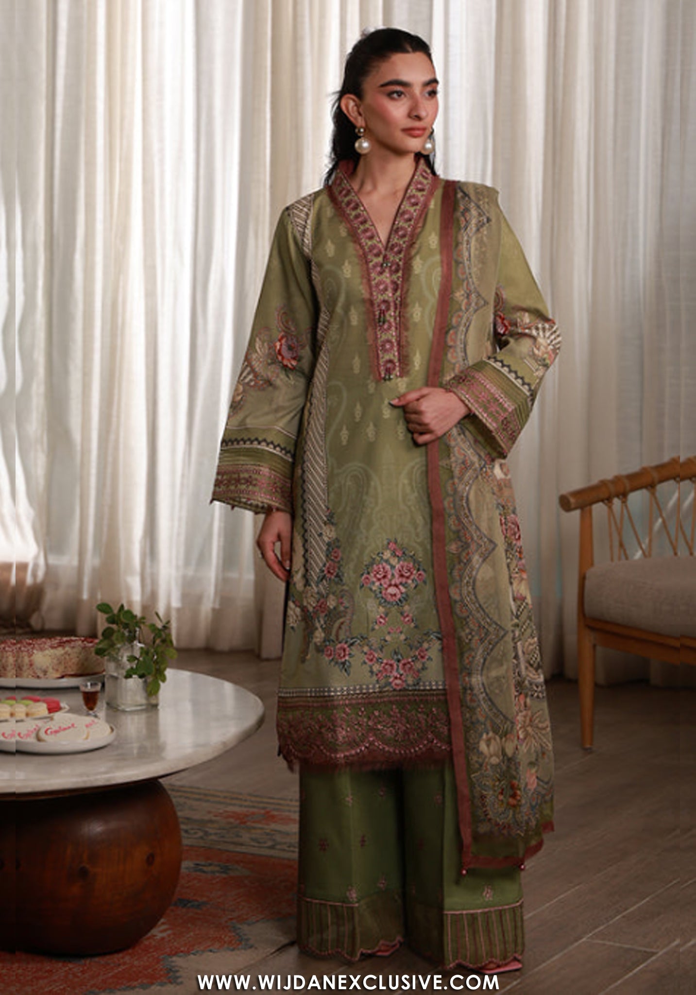 Gulaal Unstitched Printed Embroidered Lawn Vol-I Collection - 2026 (ALMA)