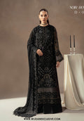 Afsanah by Lamisah | Unstitched Luxury Chiffon Formal Collection - 2025 (NOIR ROYALE)