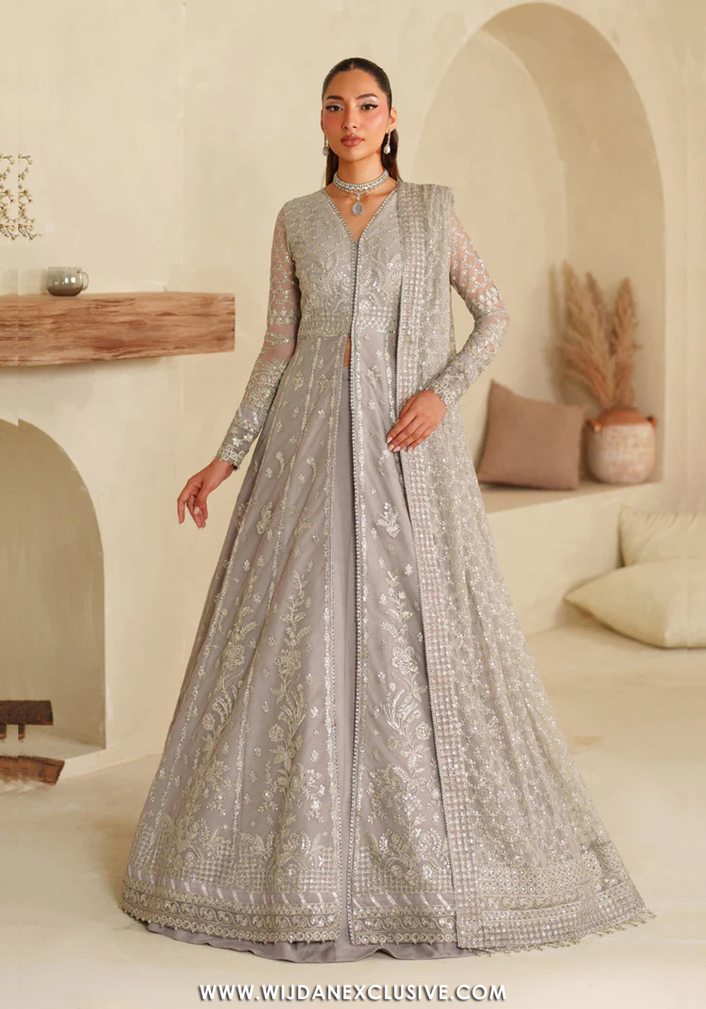 Meesa by Zarif | Unstitched Luxury Formals Collection - 2025 (LEMHA)