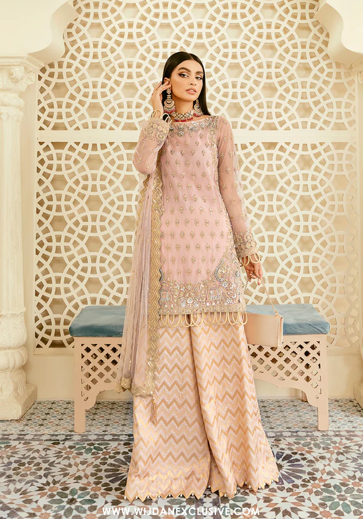 Akbar Aslam Unstitched Wedding Collection - 2026 (ORIOLE)