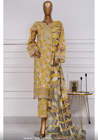 Raya - Luxury Embroidered Pret Lawn Coll'25 Vol-02 by Sadabahar D-01