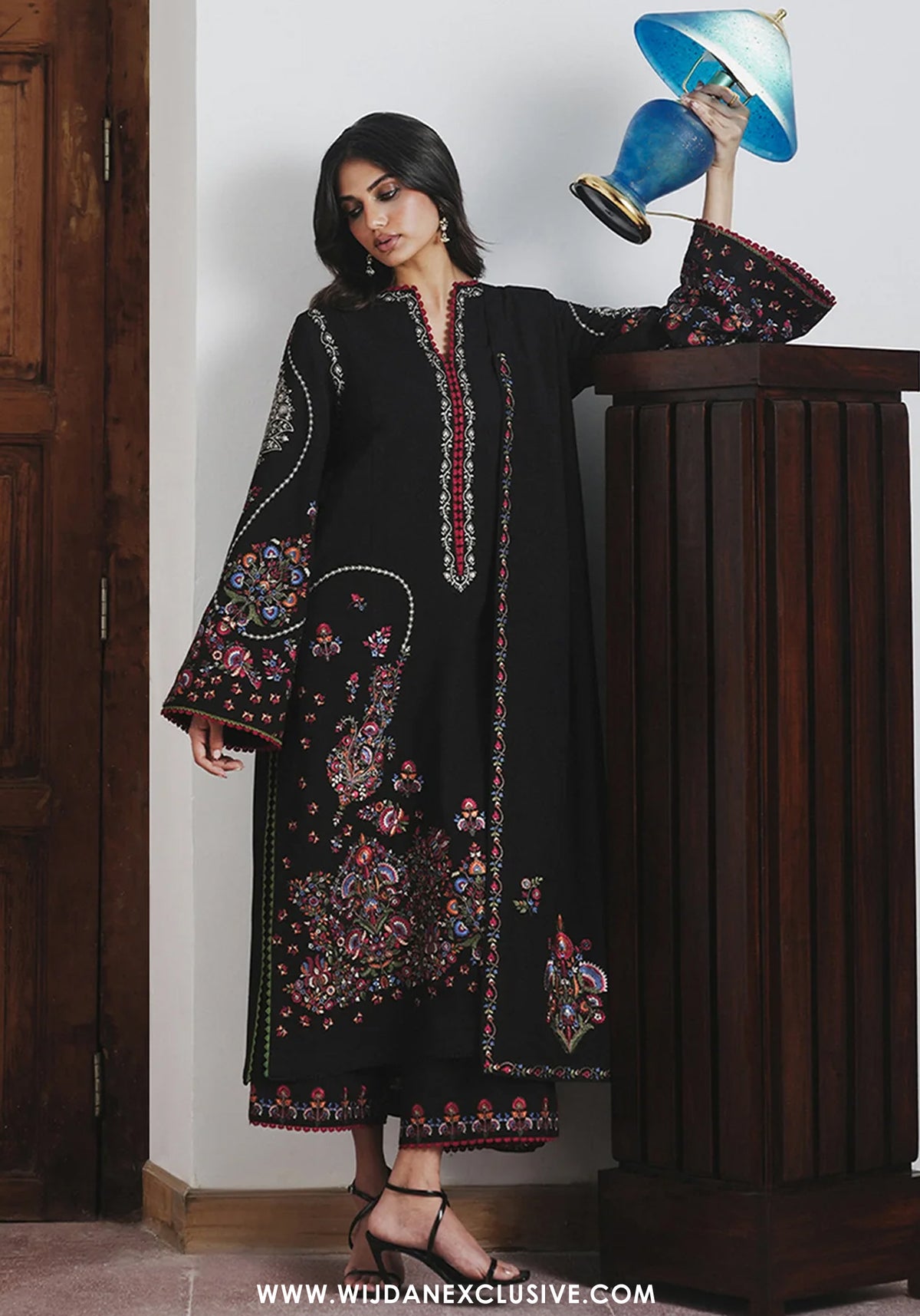 Jugnu by Hussain Rehar | Unstitched Karandi Embroidered Collection - 2026 (CYPRUS)