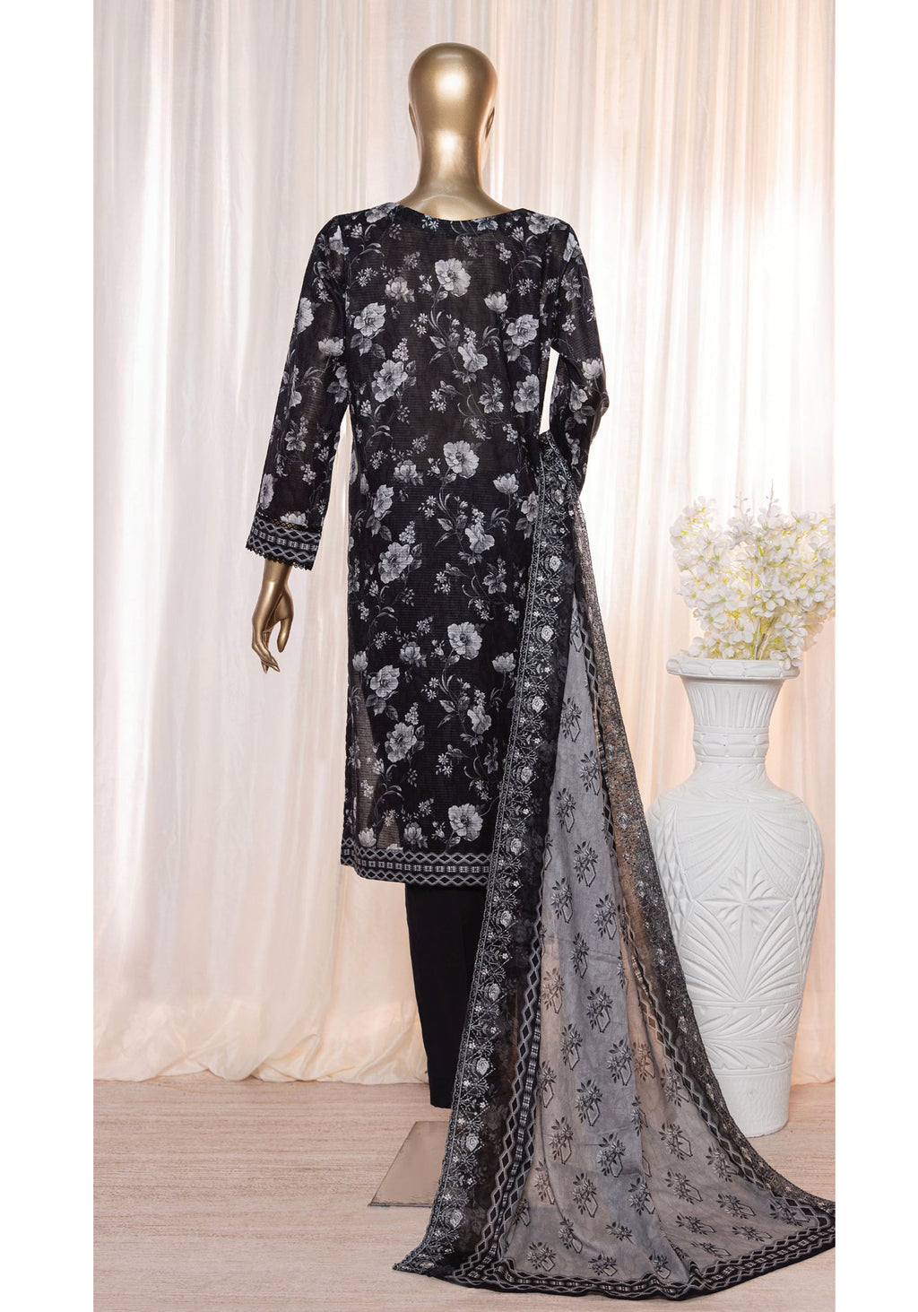 Rimjhim Printed Embroidered Lawn Collection by HZ Textiles D-01