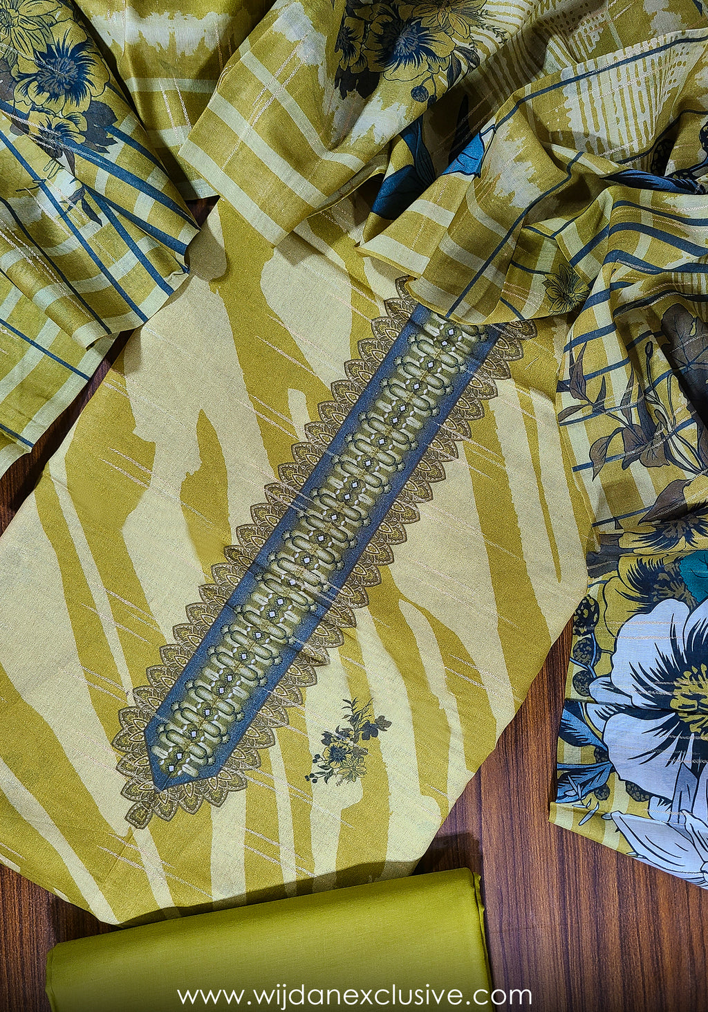 Wijdan Brosha Printed Lawn Collection D-01