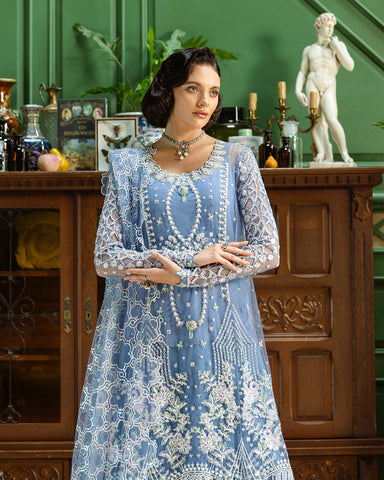 Mushq Unstitched Inception Hemline Wedding - 2025 (BEFORE THE RAIN)