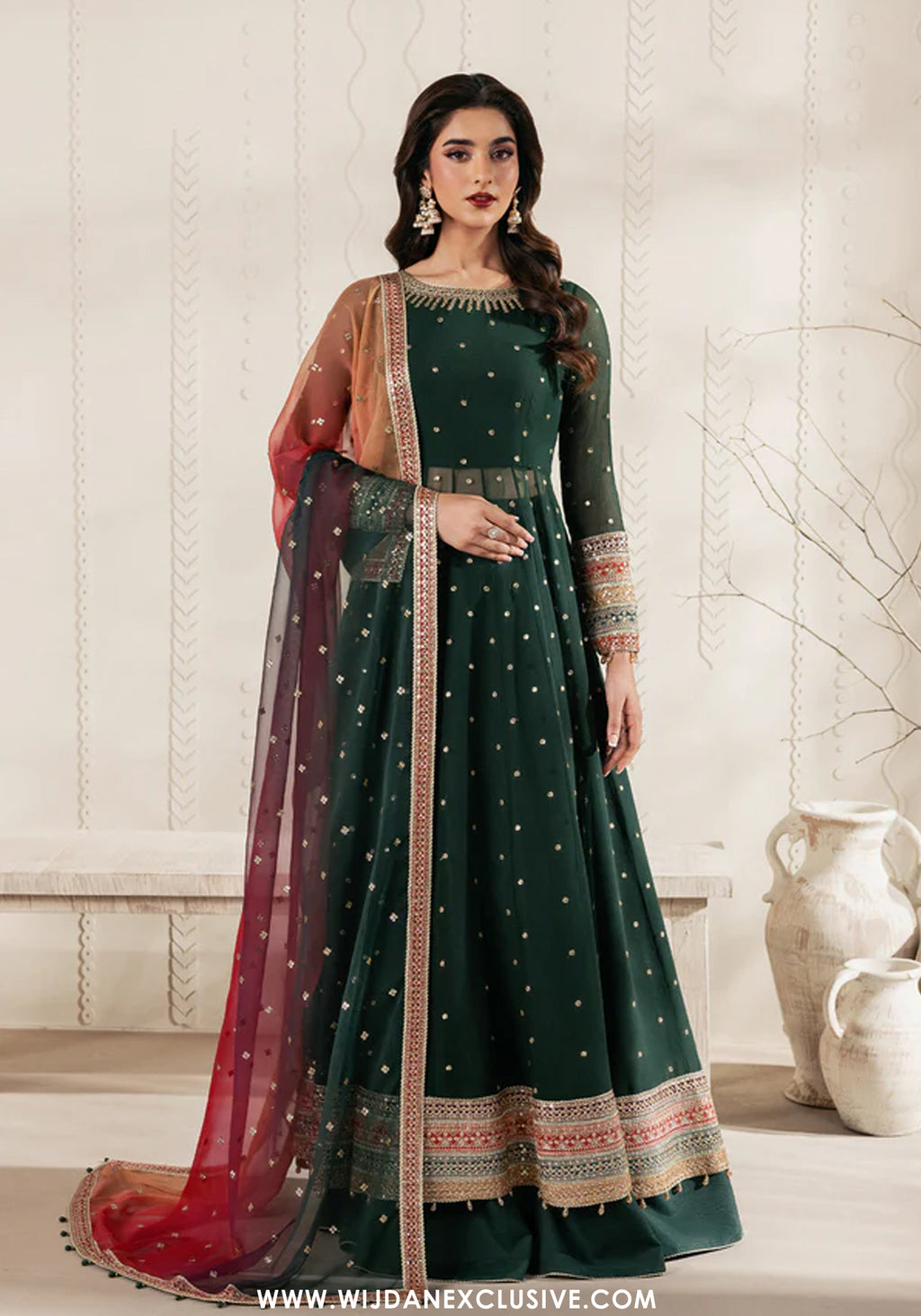 Bayaan by Zarif | Unstitched Formal Chiffon Collection - 2026 (ALVA)