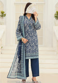 Maya by Aizal | Stitched Digital Printed Lawn Vol-03 Collection - 2026 (D-01)