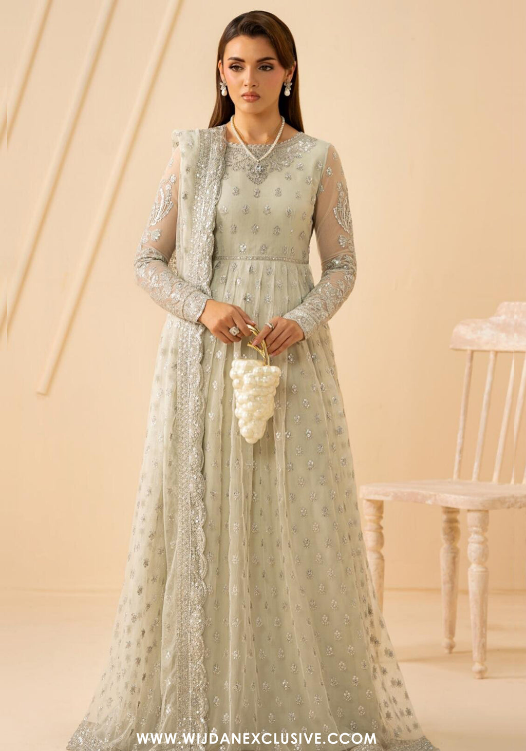 Riwayat by Zarif | Unstitched Formal Chiffon Collection - 2026 (ATASH)