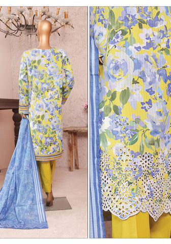 HZ Nayab Printkari Doriya Embroidered Collection D-01