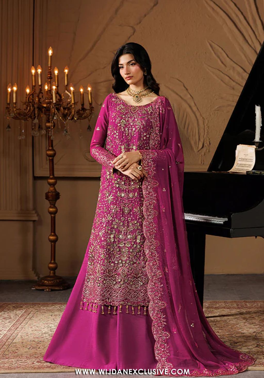 Celeste by Emaan Adeel | Unstitched Embroidered Festive Formal Collection - 2026 (EMBER)