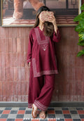 Gul Tanka by Amna Khadija | Stitched 2pc Embroidered Cotton Collection - 2026 (D-01)
