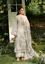 Elaf Unstitched Luxury Lawn Vol-II Collection - 2026 (ELQ-1A)